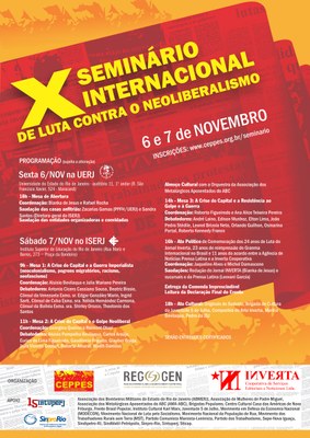 Cartaz 10 Seminário