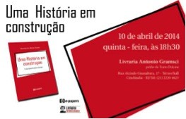 Historiador Lincoln Penna lança livro na Antonio Gramsci