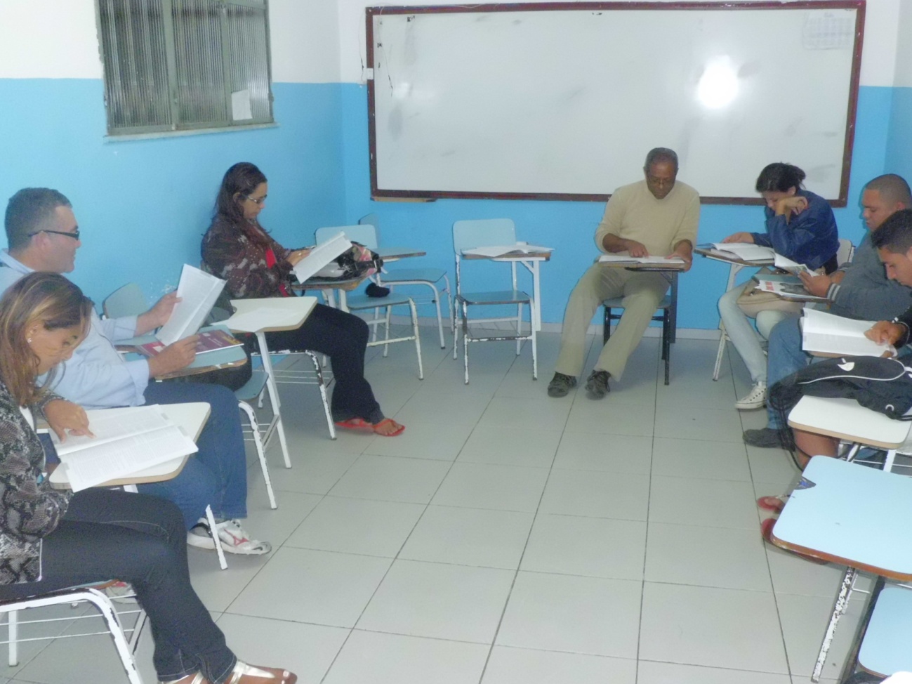 Círculo de leitura em Itaboraí 